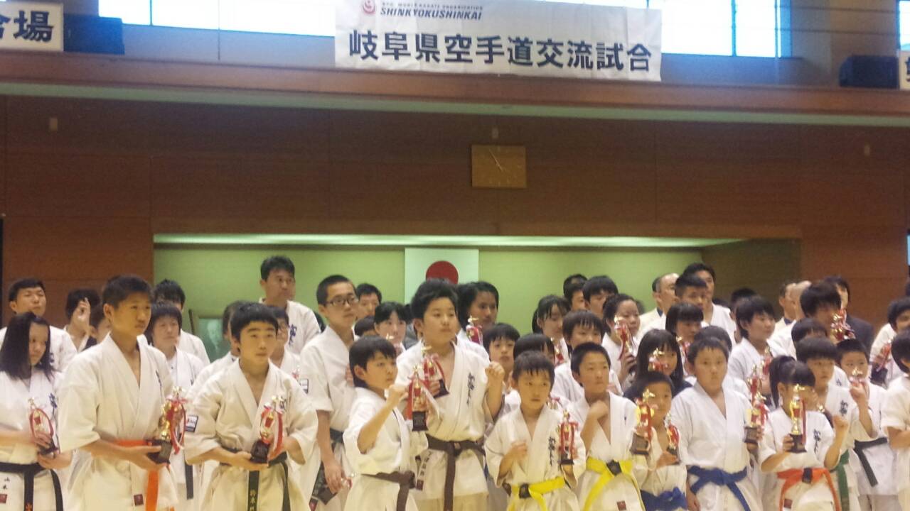 新極真会空手静岡支部昇級審査