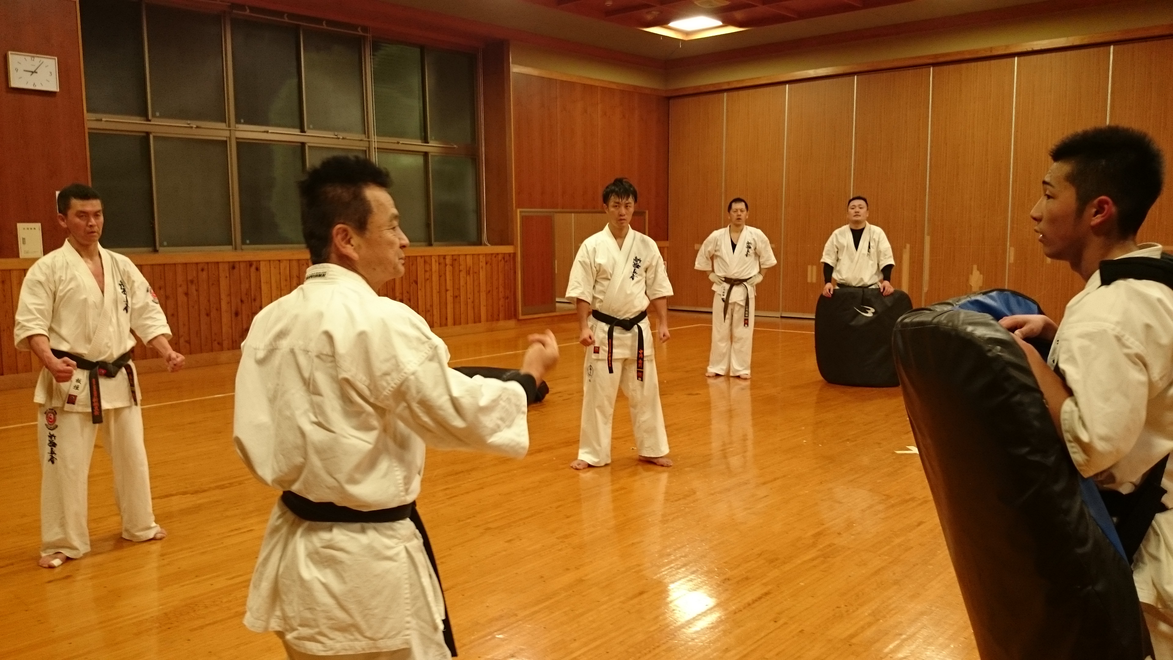 新極真静岡　タイ支部中川指導員強化稽古