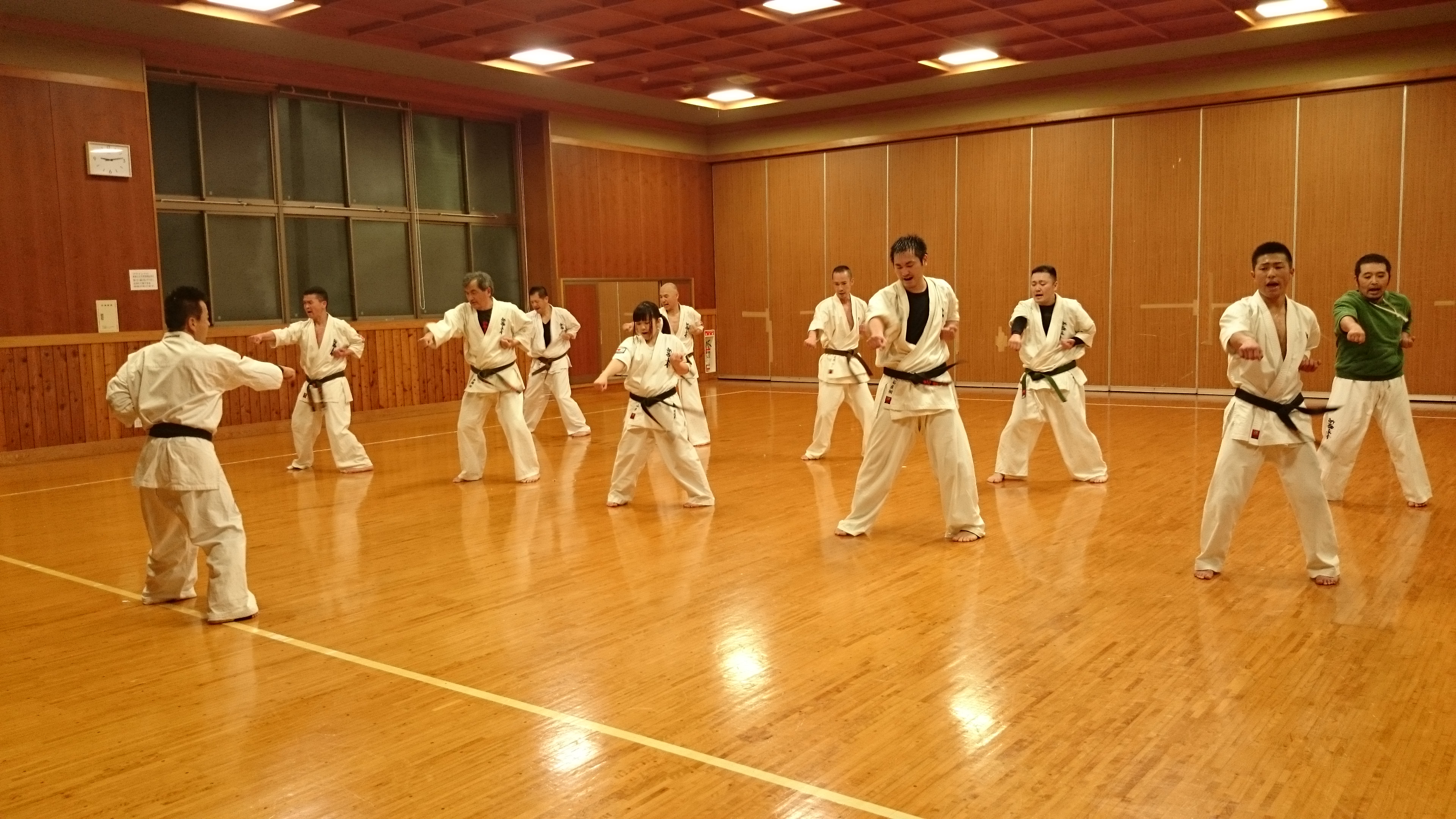 新極真静岡　タイ支部中川指導員強化稽古