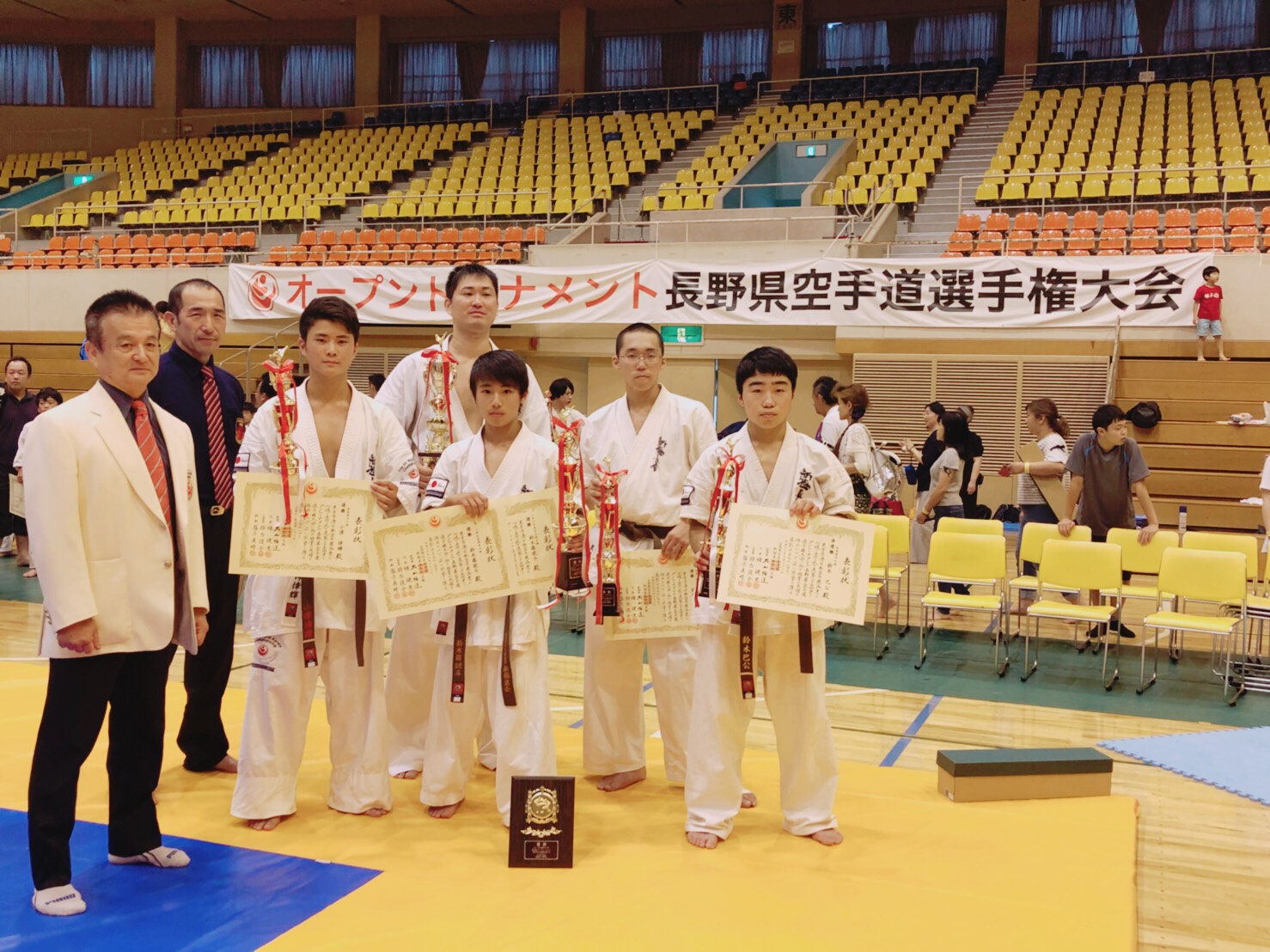 第四回静岡県空手道選手権大会 新極真会空手静岡磐田永島道場