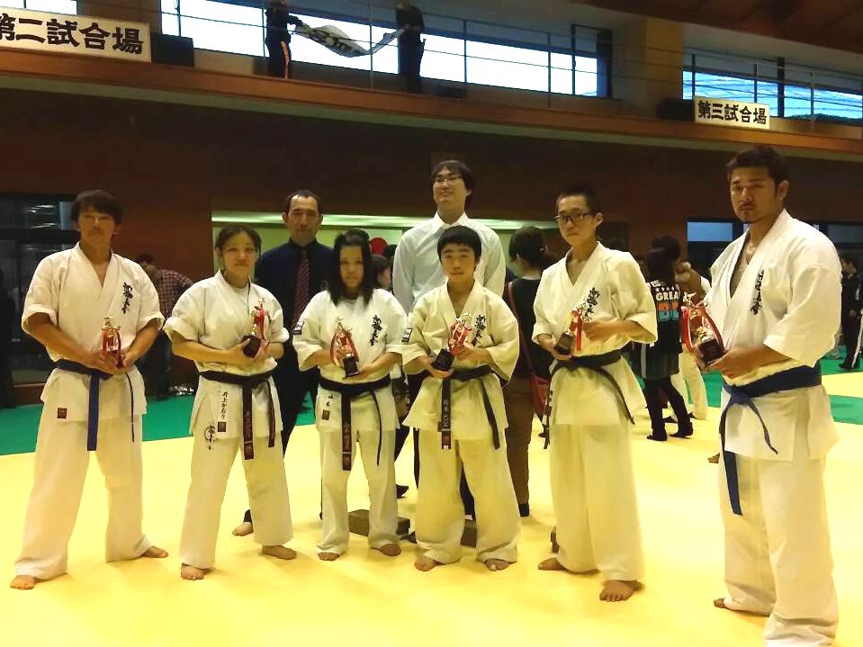 新極真会空手静岡支部昇級審査
