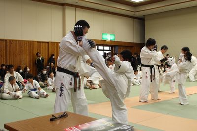 新極真会空手静岡支部昇級審査