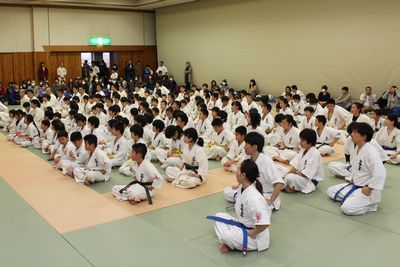新極真会空手静岡支部昇級審査
