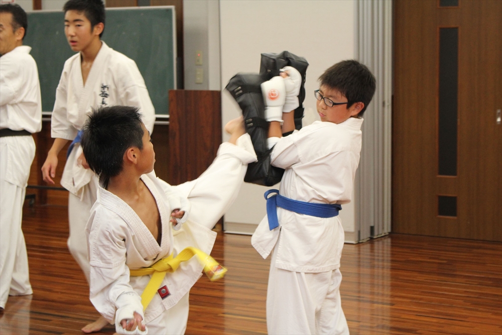 新極真会空手　浜松市東区天王　板垣道場